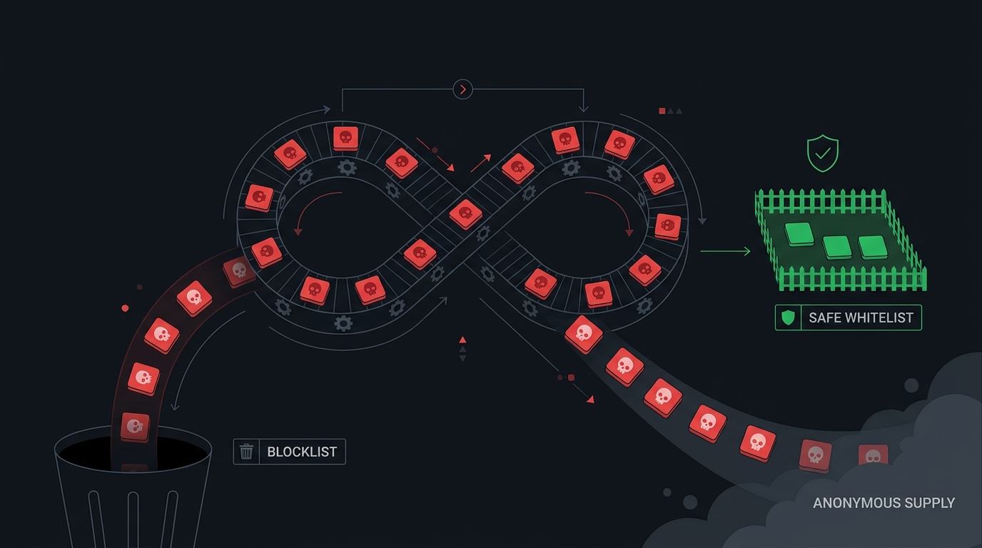 Why Your Blocklist Never Stops Growing (The Junk Rotation Treadmill)
